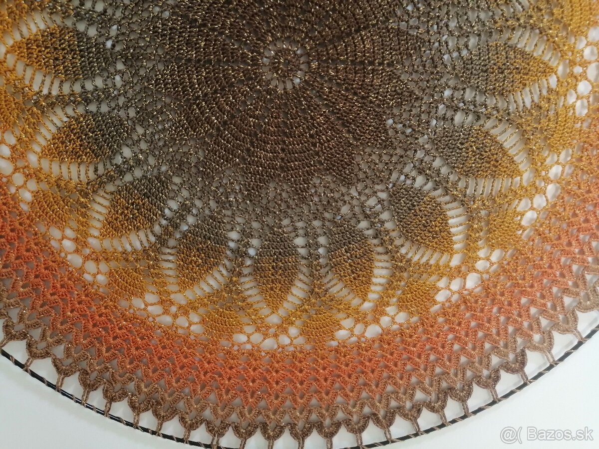 Hačkovaná mandala 1 - 7