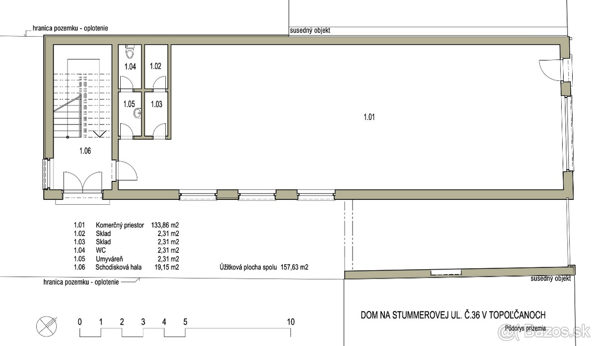 OBCH. PRIESTOR - Topoľčany, Stummerova ul. - 7