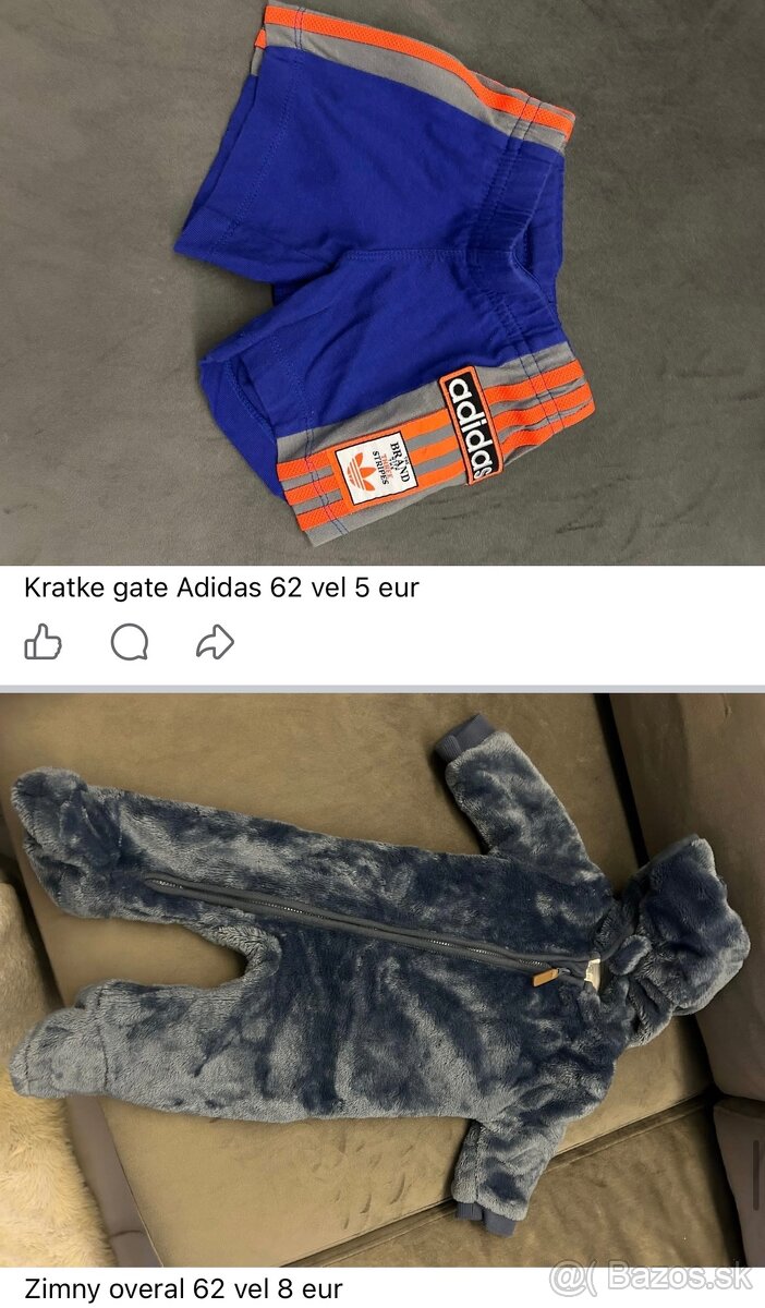 Predám oblecenie pre chlapca od 56-74 velkost - 7