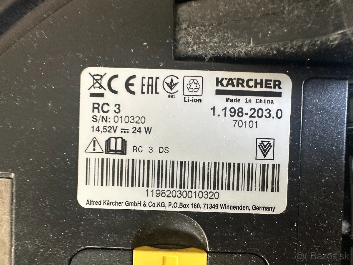 Robotický vysávač Kärcher RC3 - 7