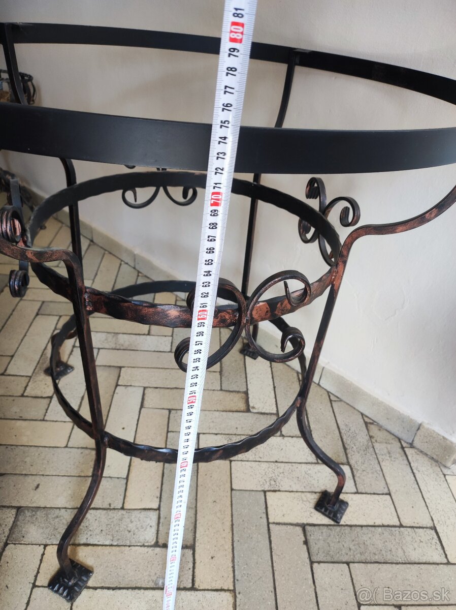 Stôl a stojan na kvety - 7