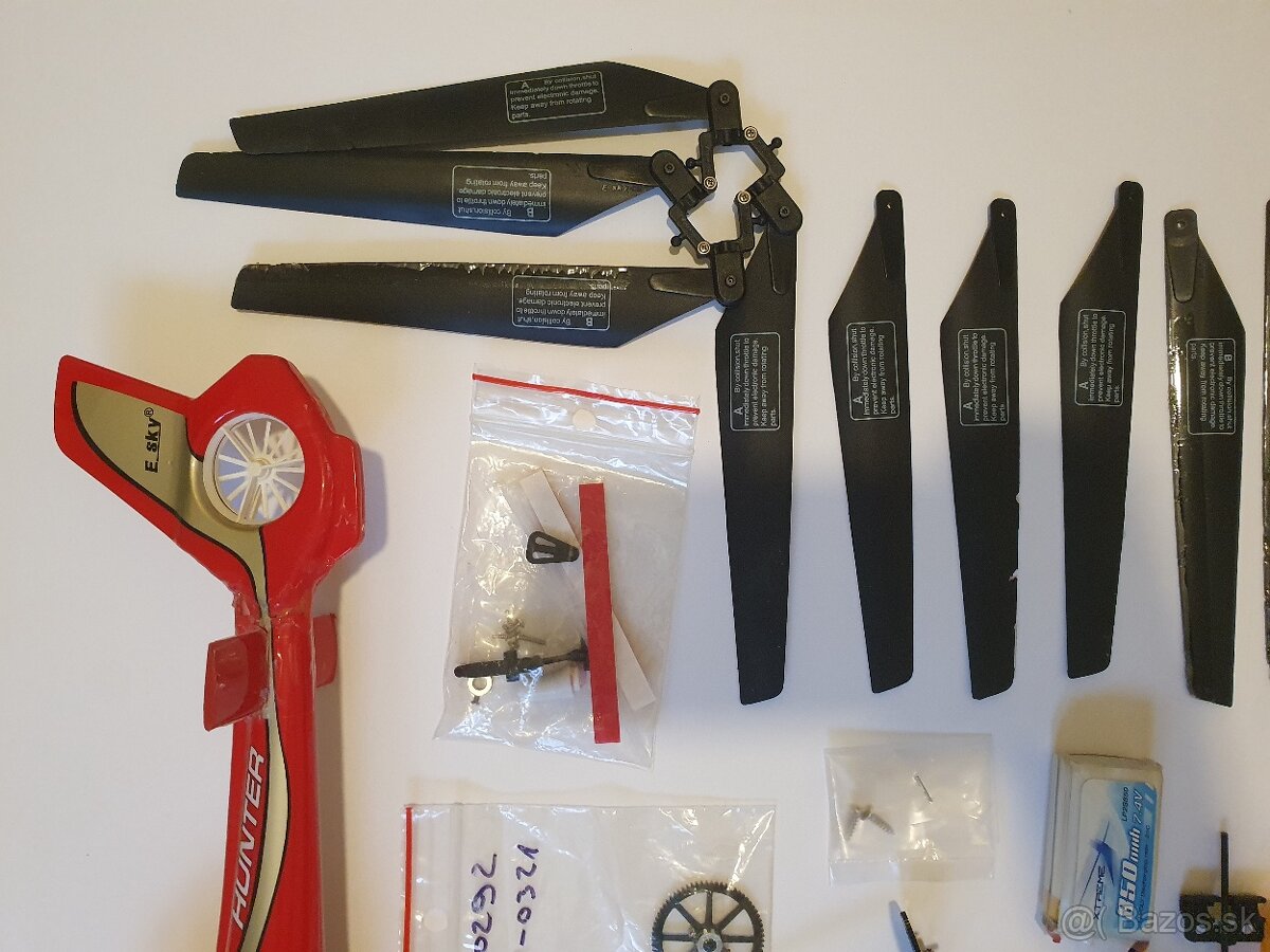 RC vrtuľník E-fly diely - 7