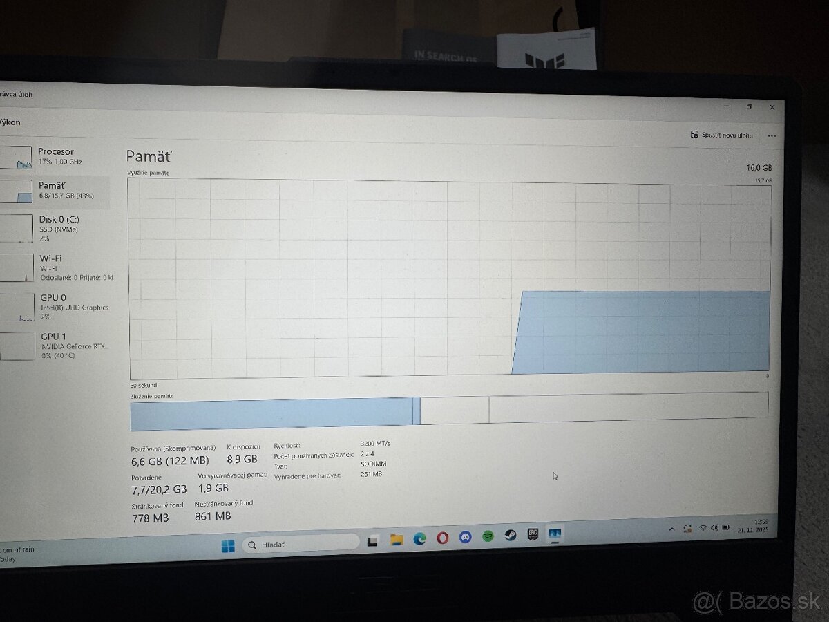 Asus TUF Gaming F15 herný notebook - 7