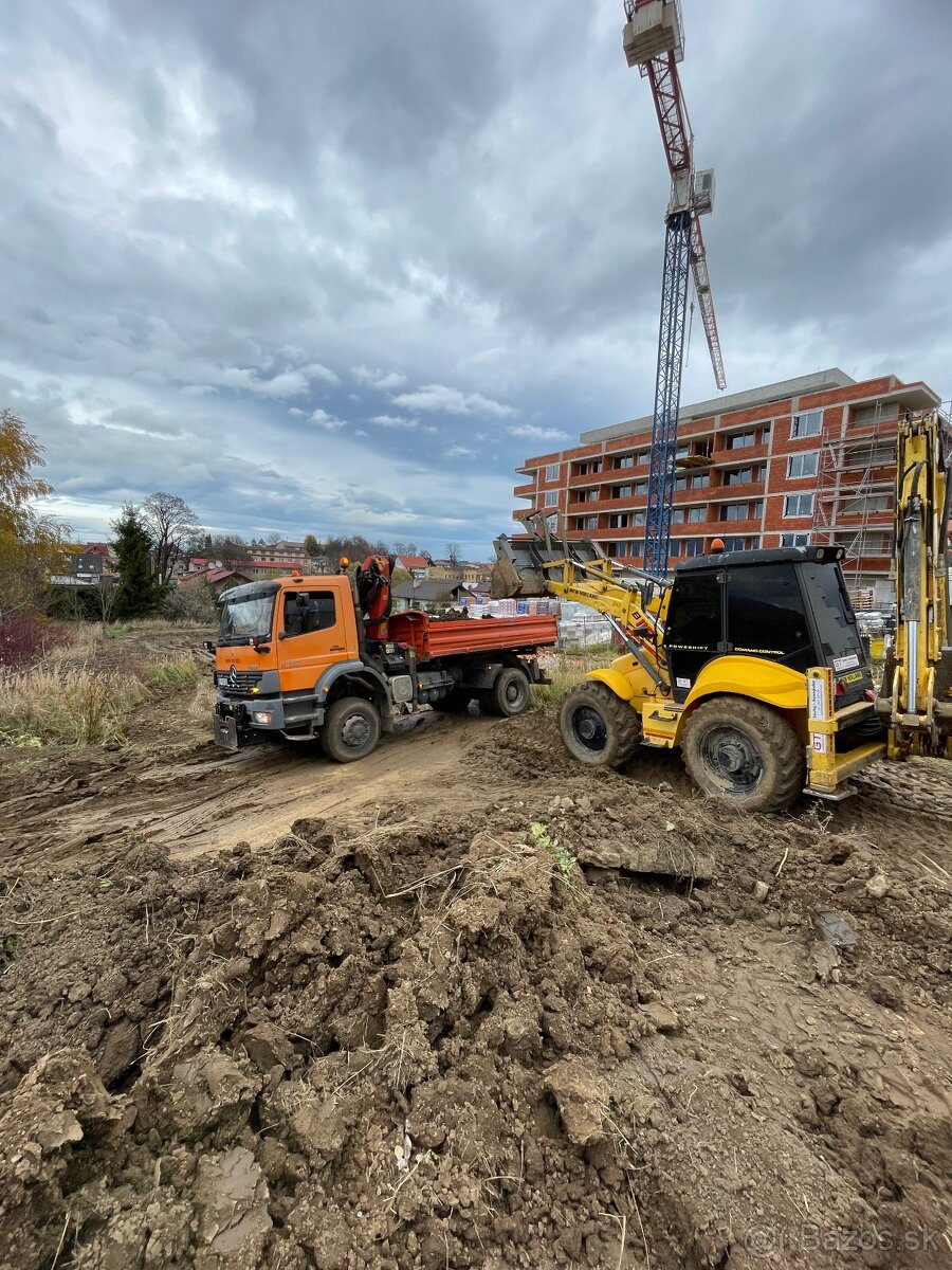Výkopové práce / Terénne úpravy / Spevnené plochy - 7