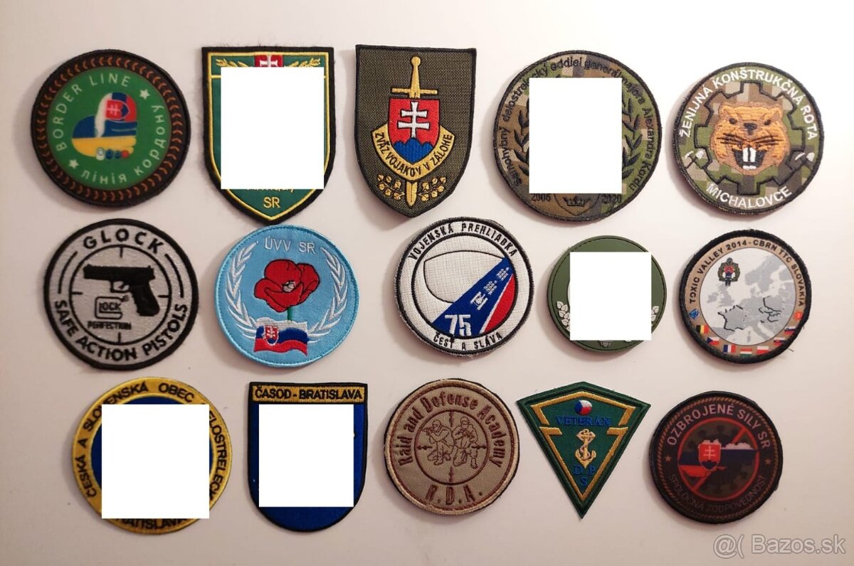 Predám vojenské nášivky - 7