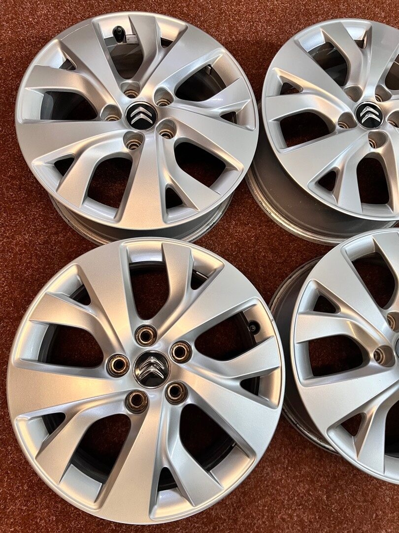 5x108 R16 Originál alu disky Citroen C4 - ET 47 - 7