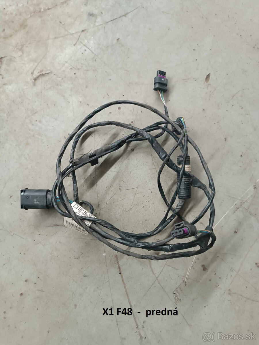 BMW kabeláž PDC senzorov E90 E65 X3-E83 F10 E60 E87 - 7