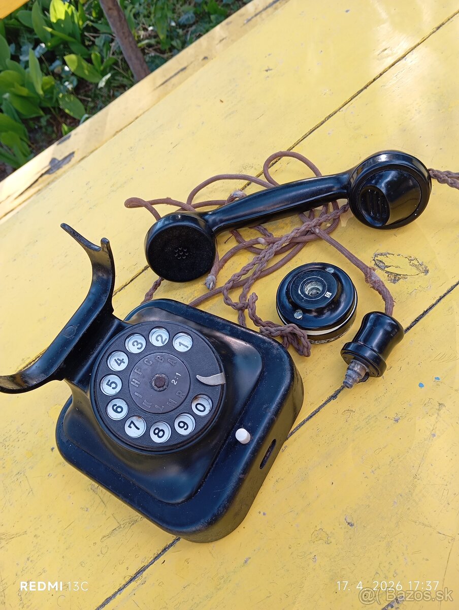 Starý telefón Elektrotechna - 7