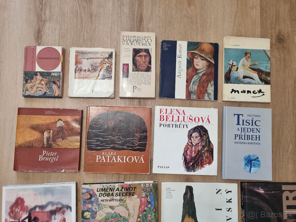 Knihy o umelcoch a umení 2/5 - 7