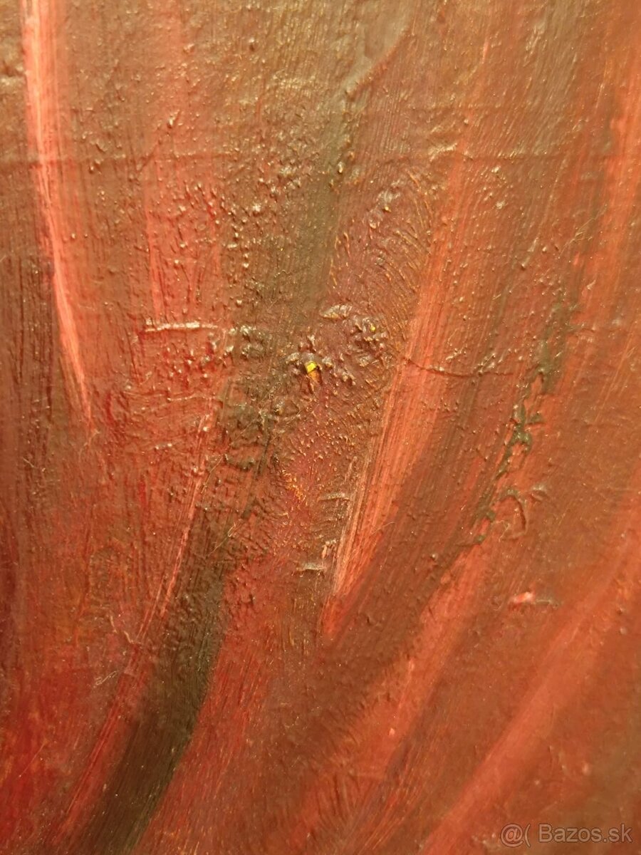 Obraz AKT na lenošce, olejomalba 48x67 - 7