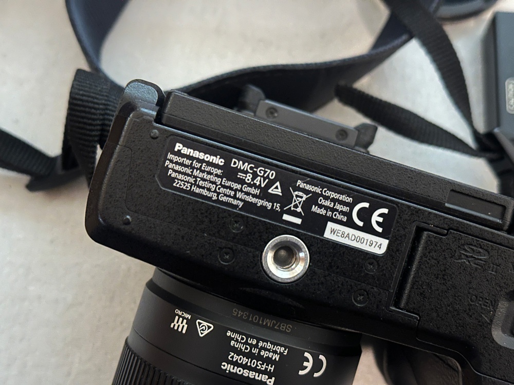 Panasonic Lumix DMC-G70 + objektív a príslušenstvo, 4k - 7