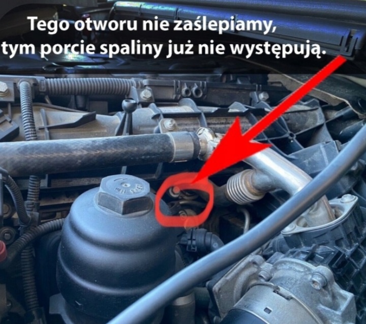 BMW zaslepka EGR N57,N57S - 7