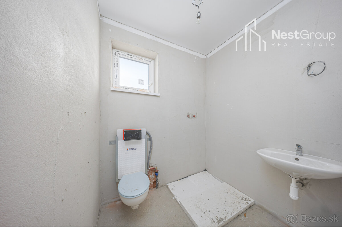 PREDAJ NOVOSTAVBA 4-IZBOVÝ BUNGALOV, POZEMOK 300 m2, HUBICE - 7