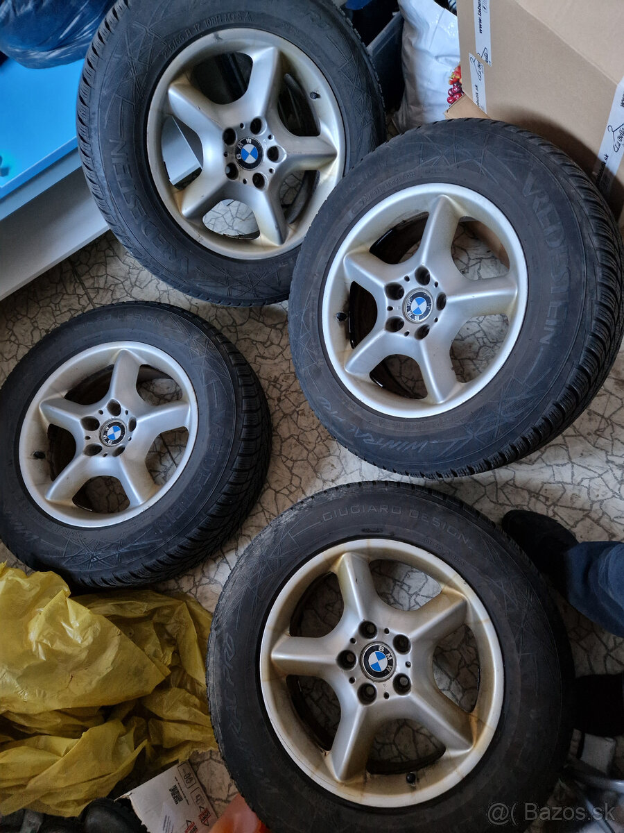 Zimná sada kolies pre BMW X5, X53 - 7