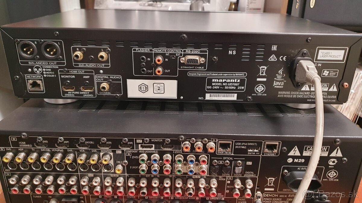 Denon AVR 4310 Marantz UD 7007 - 7