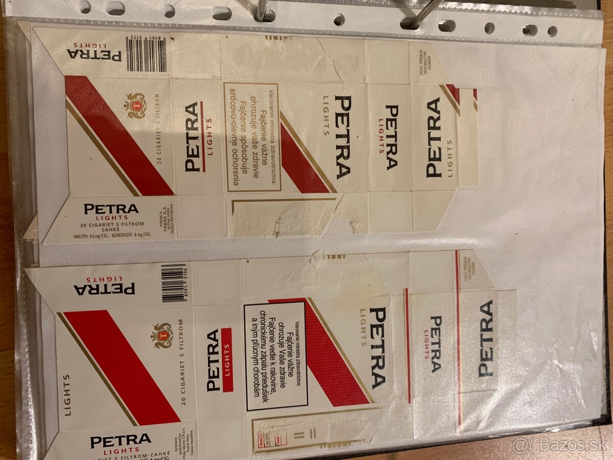 Zbierka cigaretových krabičiek - 7