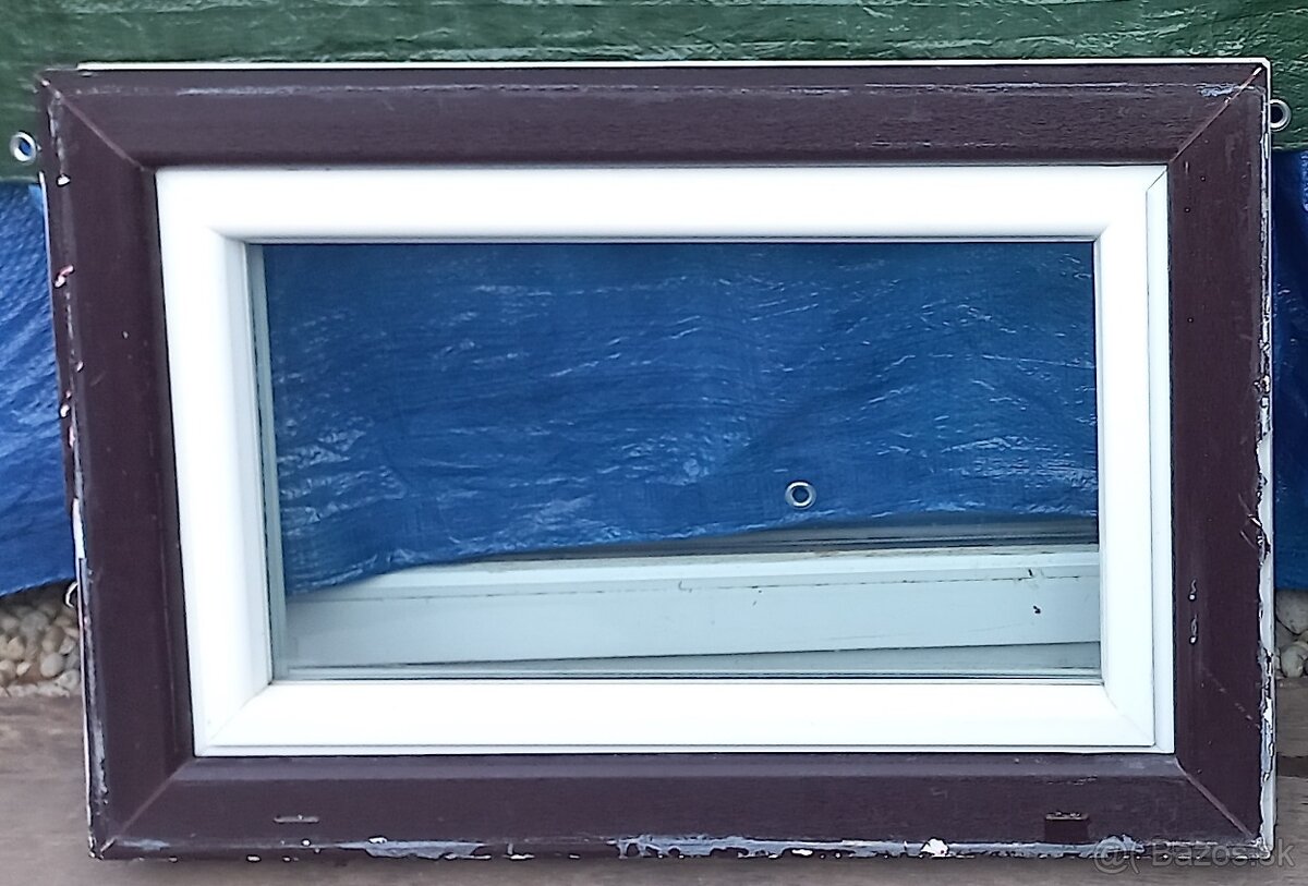 Predám okna :99x44 ,,55x84, 49x83,84x56,80x80, balkon 85x230 - 7