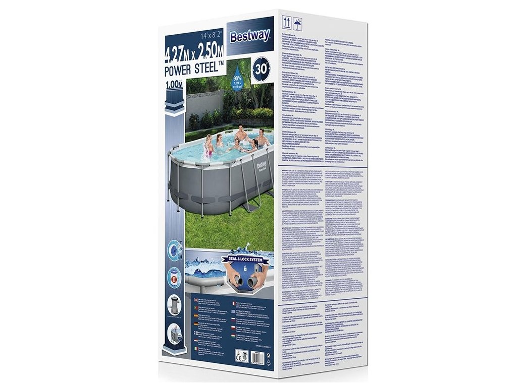 Nový bazén 427 x 250 x 100 cm - 7