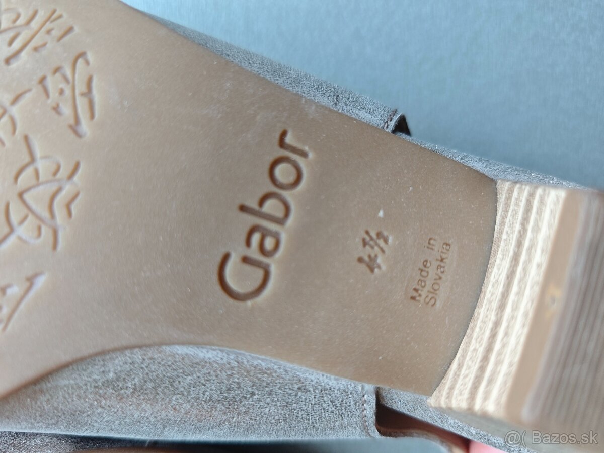 Dámske kožené sandále Gabor - 7