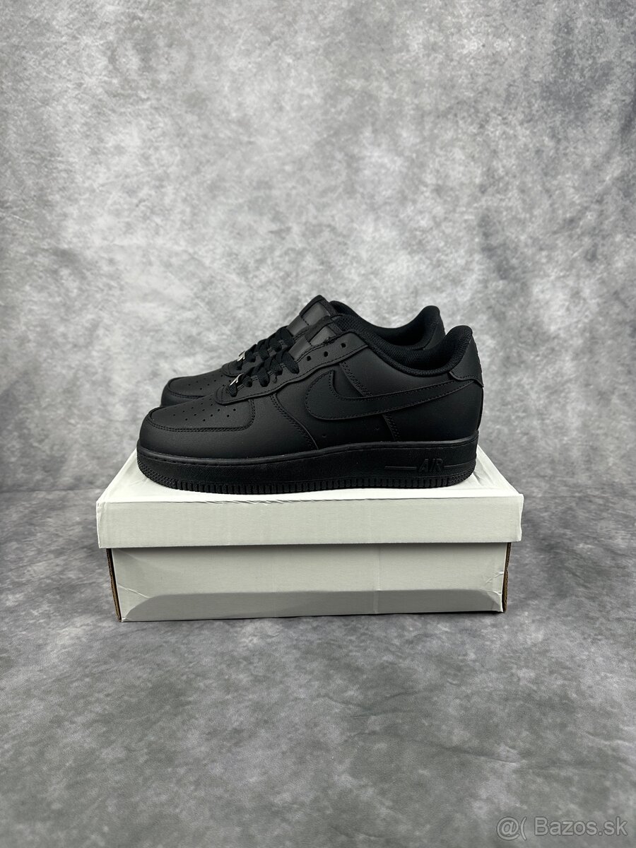 Nike Air Force 1 Čierne - 7