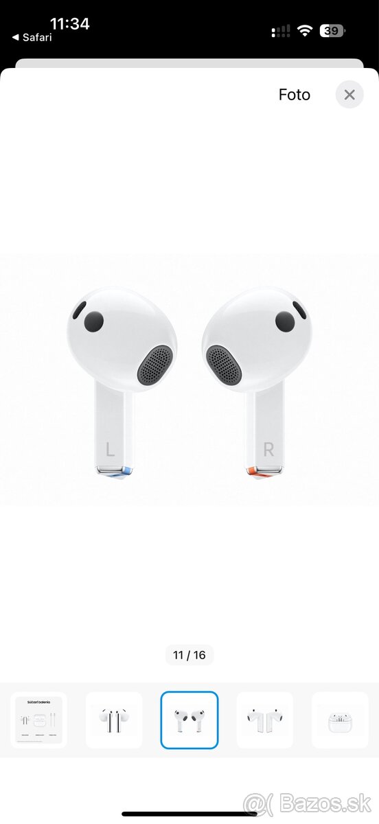 Samsung Galaxy Buds3, SM-R530NZWAEUE, Biela - 7