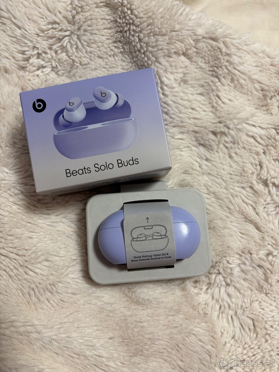 Apple Beats Solo Buds - True Wireless Earbuds -Arctic Purple - 7
