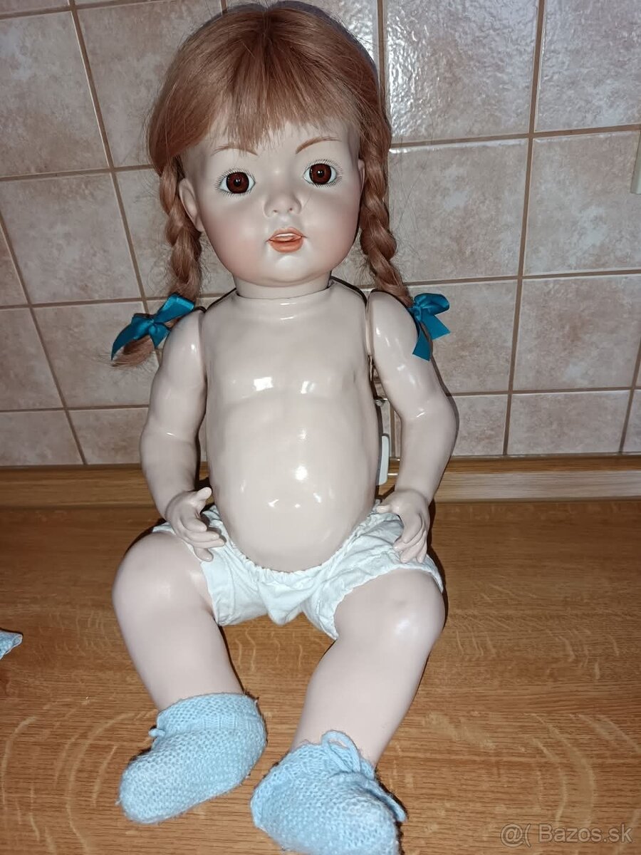 Celoporcelánová bábika. - 7