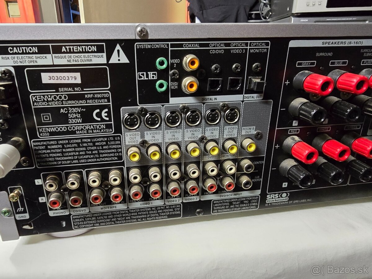 Kenwood KRF-X9070D top av receiver - 7