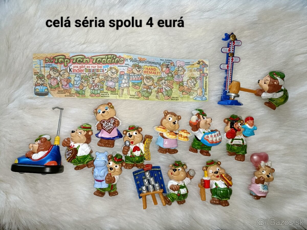 Kinder hračky 1 - 7