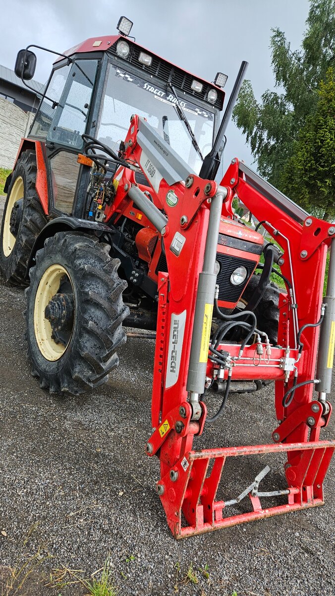 Zetor 7745 s tp( čeelny naakladacc) - 7