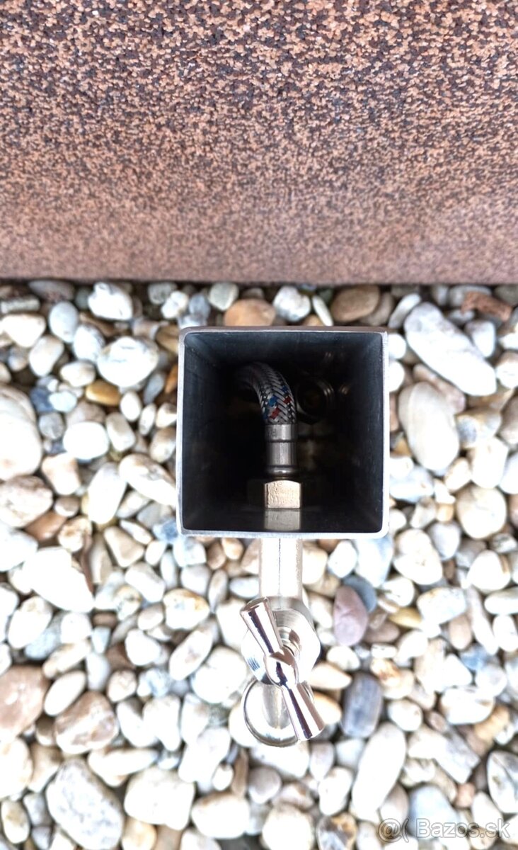 Nerezový záhradný stĺpik na vodu P&N 100-6R - 7