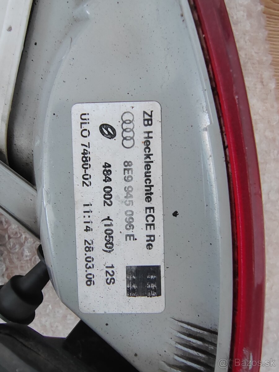Audi A4 B7 combi zadné svetlá - 7