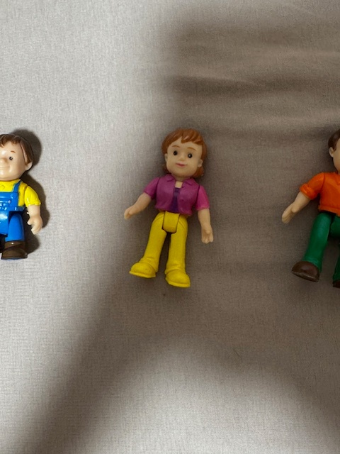 Modry domcek (pre dievcata)+postavicky - 7