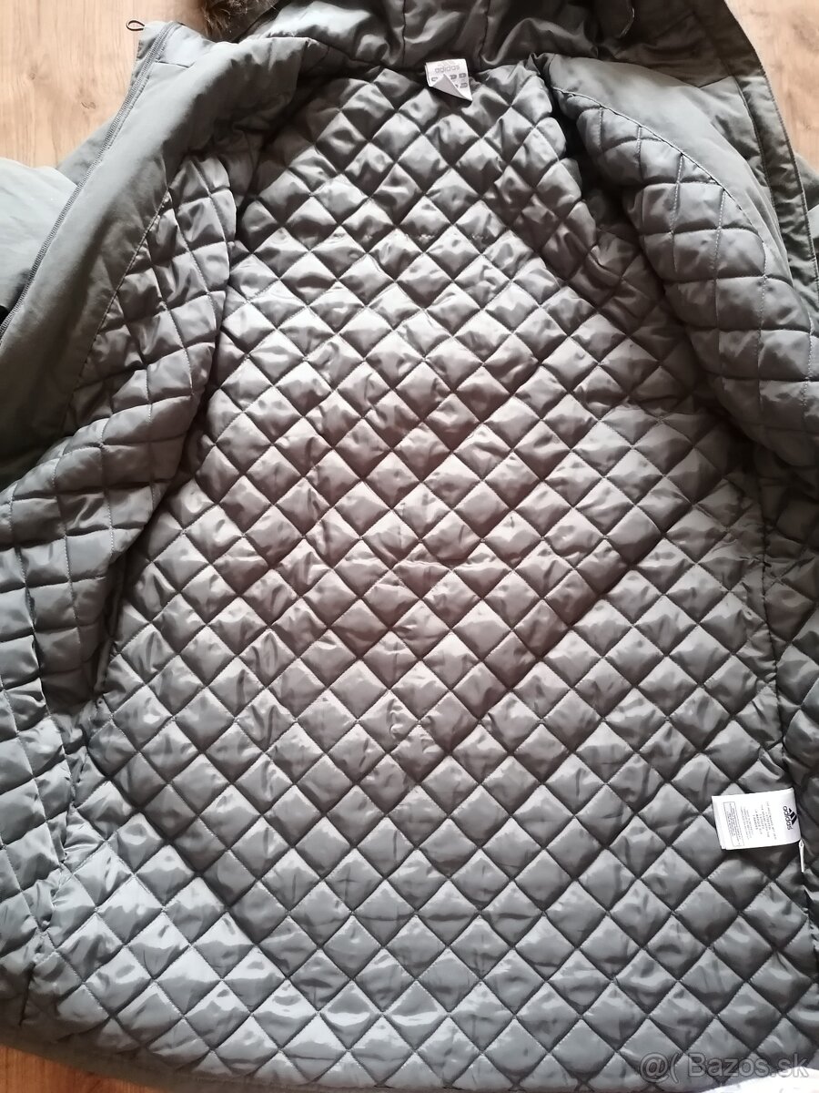 Bunda / parka / kabát Adidas, veľ. L - 7