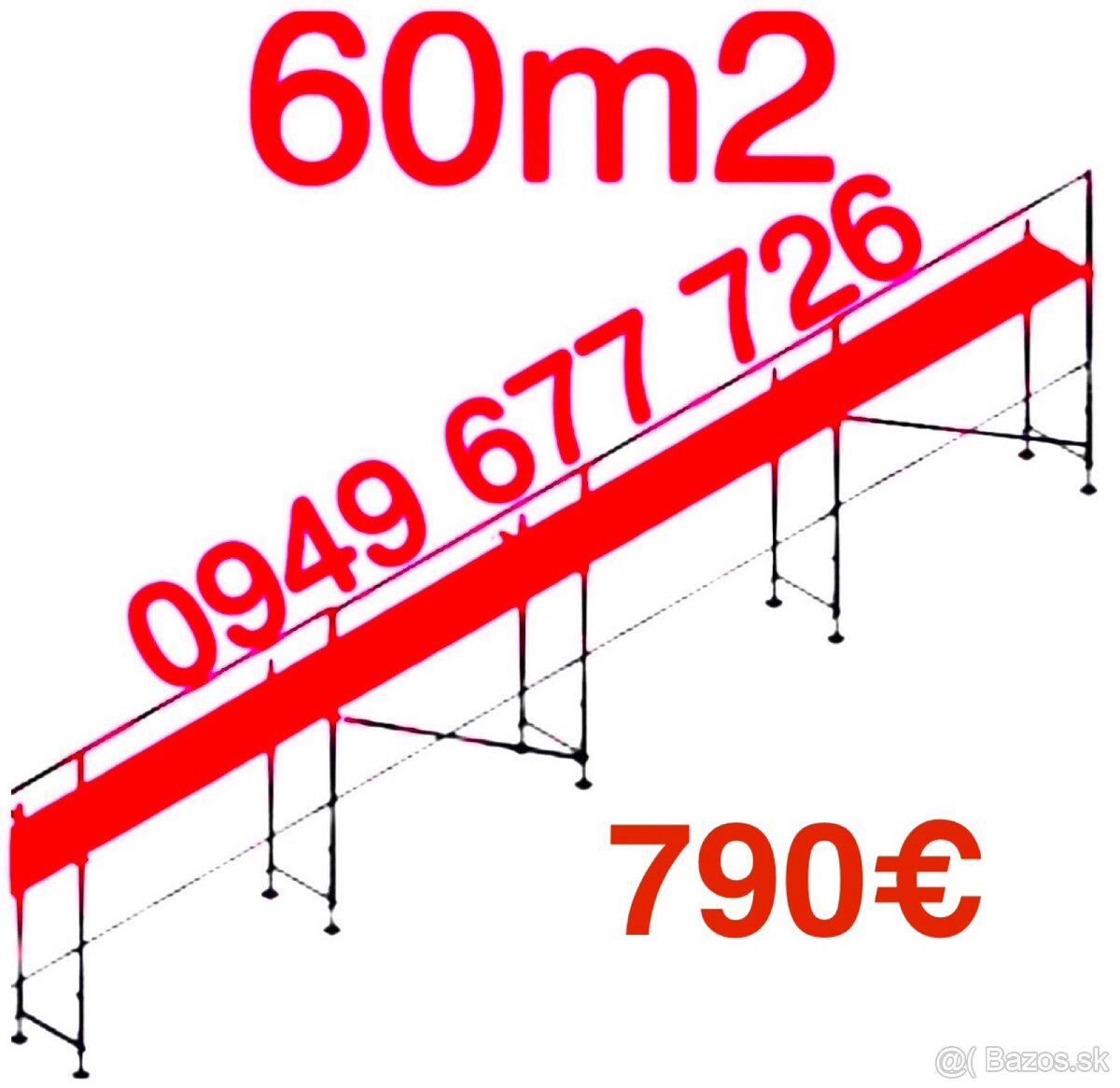 Predám LEŠENIE • FASÁDNE LEŠENIE PLETTAC NOVÉ - 7