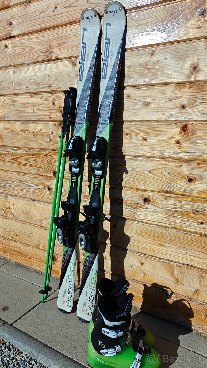 LYŽE ELAN EXPLORE RACE 152CM + SALOMON T3 26CM - 7