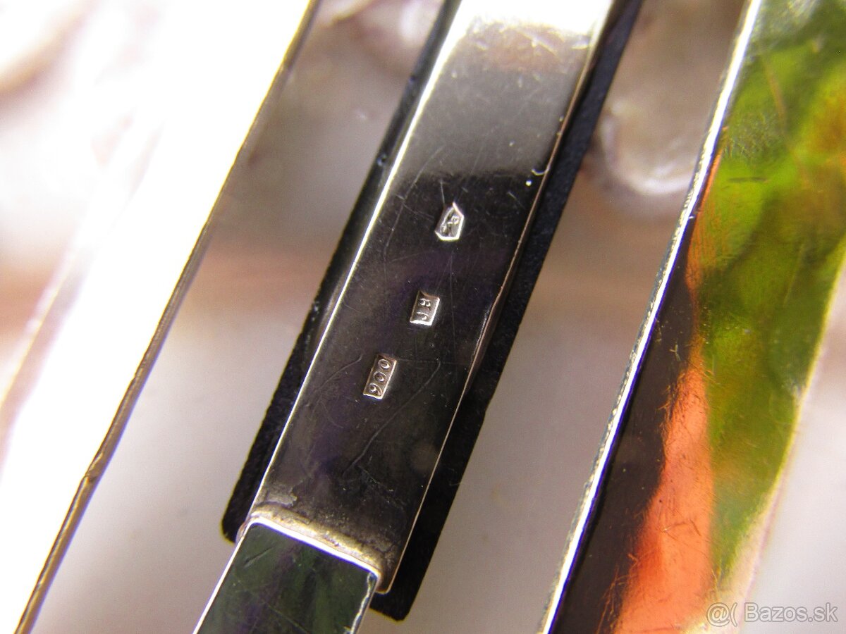 Starý veľký strieborný prívesok, Ag 900 - 7