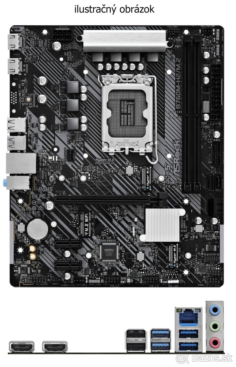 Predám novú základnú dosku socket 1700 - 7