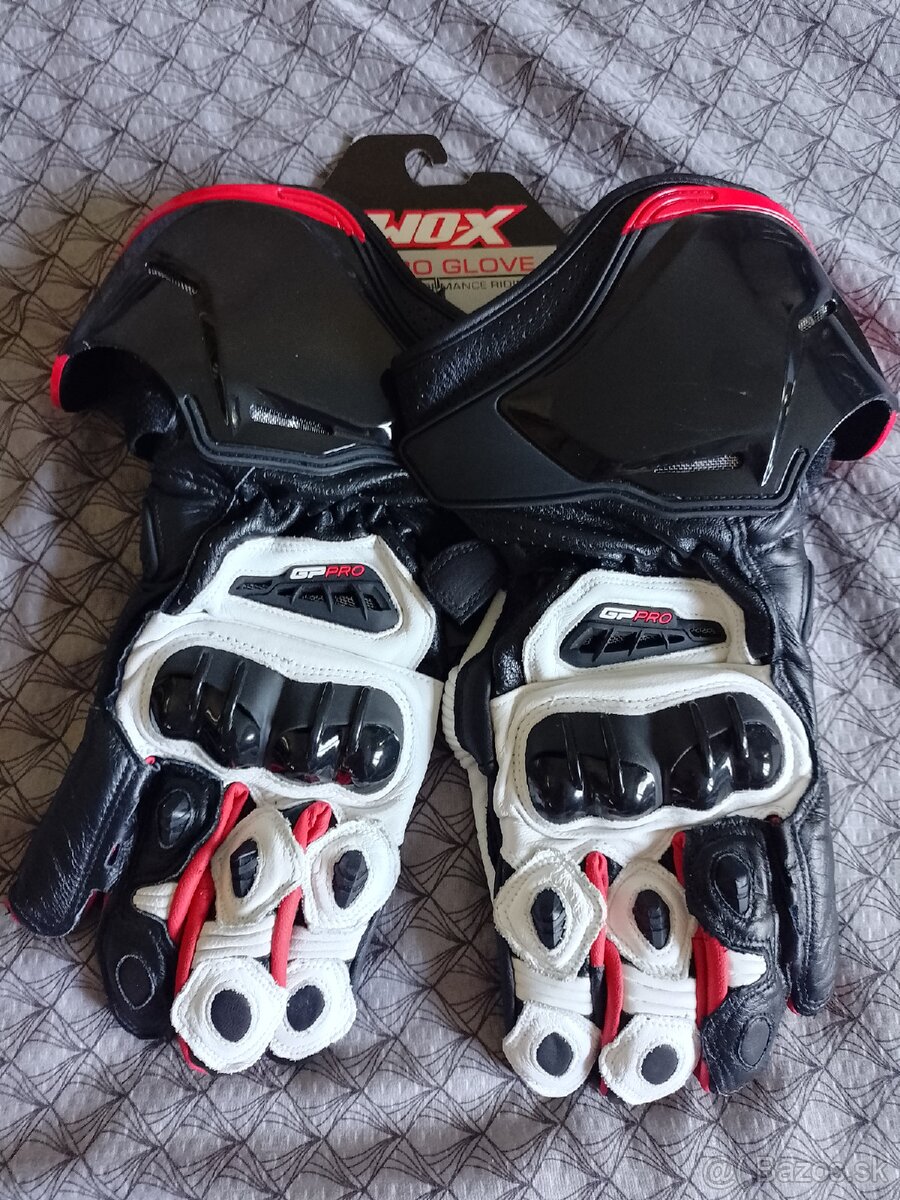 Kožené rukavice na motorku 🧤 - 7