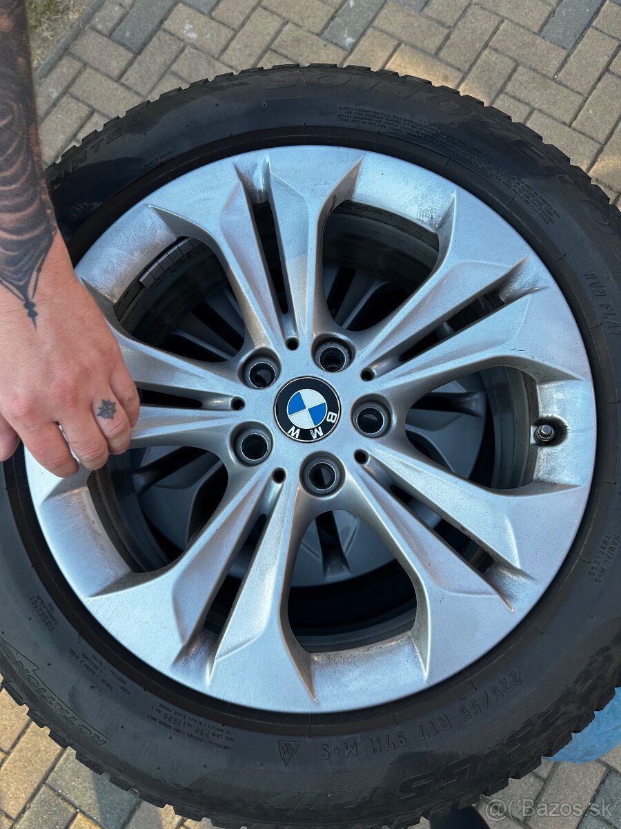 Original elektrony BMW, Run Flat Pirelli 225/55 R17 - 7