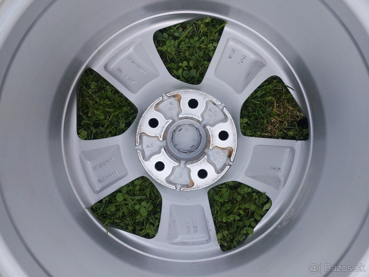 7Jx17 5x114,3 ET40 - elektróny NISSAN X-TRAIL, QASHQAI - 7