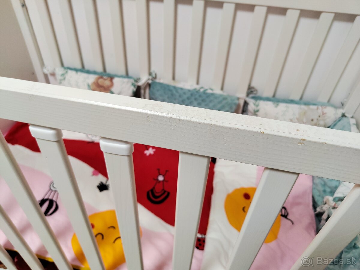 Detska postielka KLUPS s matracom (60x120) - 7