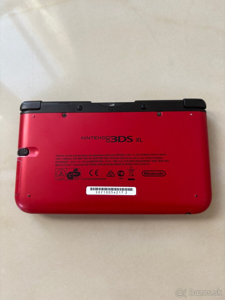 Nintendo 3DS XL Red + Black - 7
