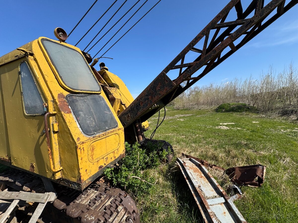 Veľký lanový Báger na ťažbu štrku - 7