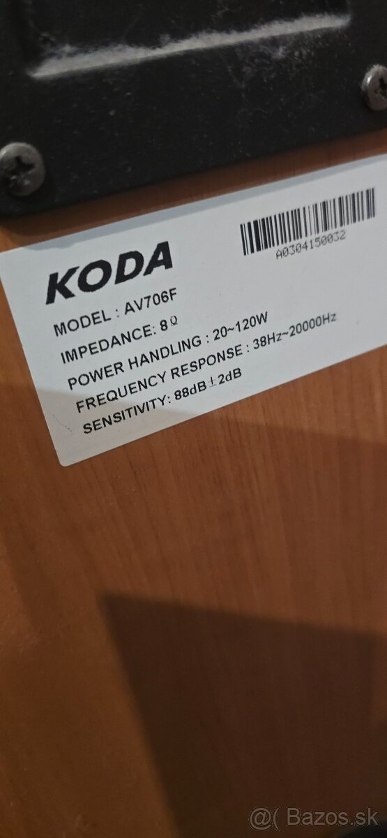 Domace kino KODA 5.0 - 7