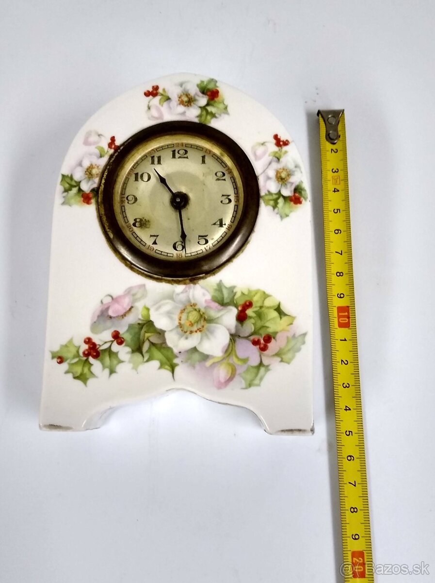 porcelánové hodiny - 7