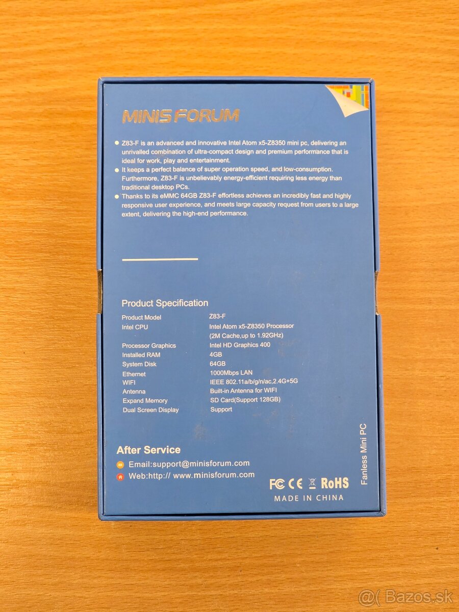 Mini PC - MinisForum Z83-F - 7