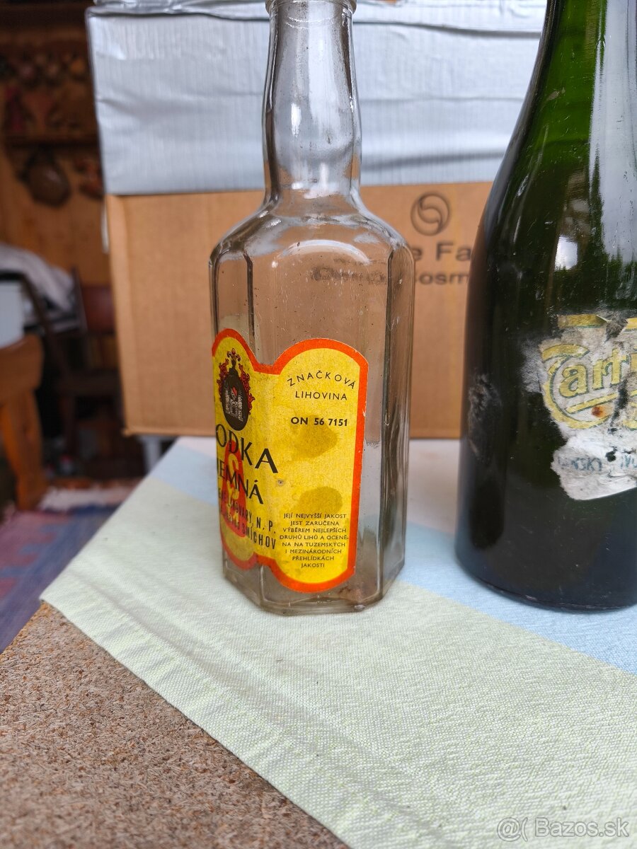 staré sklenené fľaše - 7