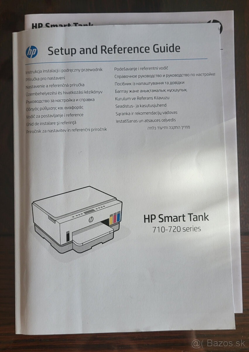 HP Smart Tank 725 + farby - 7