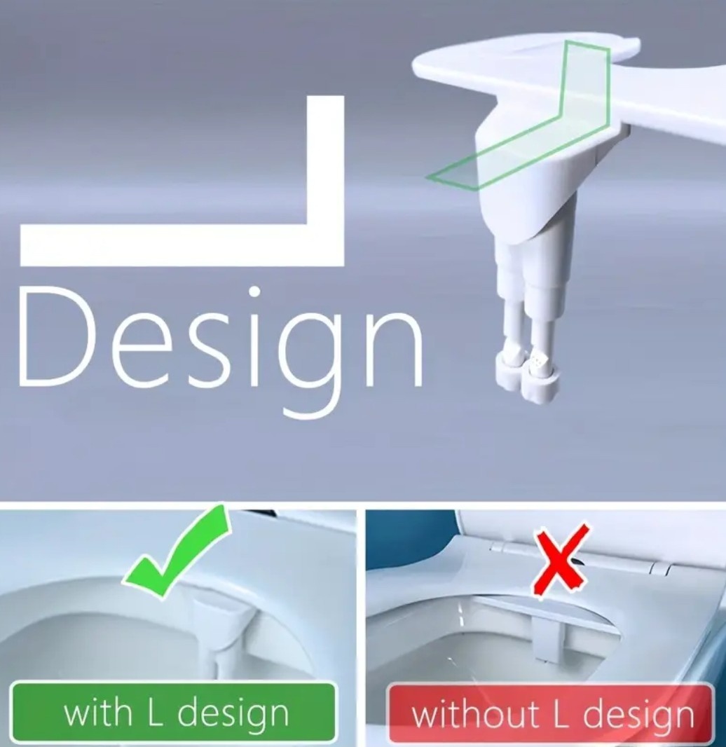 NOVÝ Bidetový podsedátkový nádstavec - 7